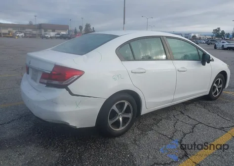2015 Honda Civic Se z USA, uszkodzony, nr VIN 19XFB2F75FE248863